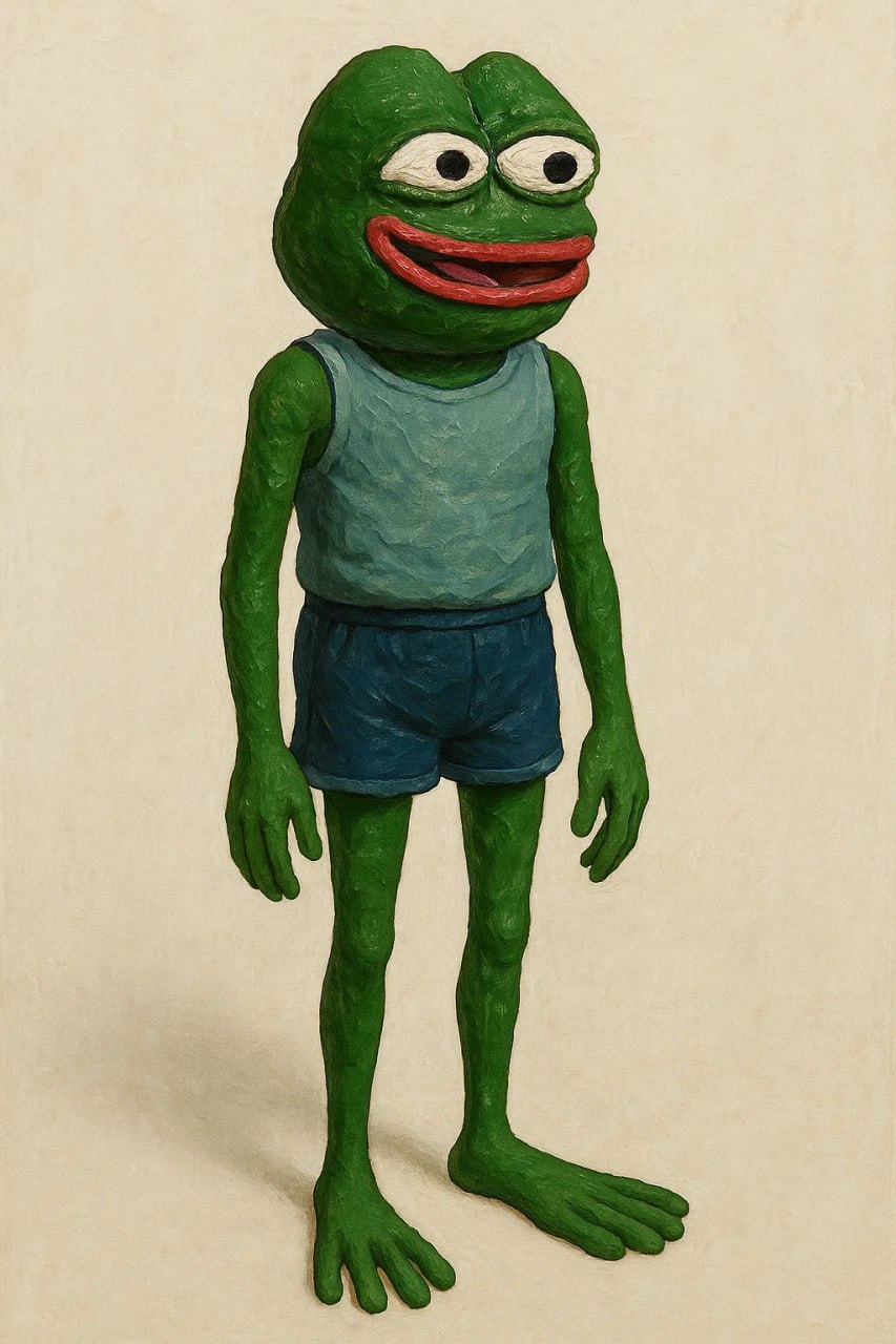 Full Body Pepe Sculpture
